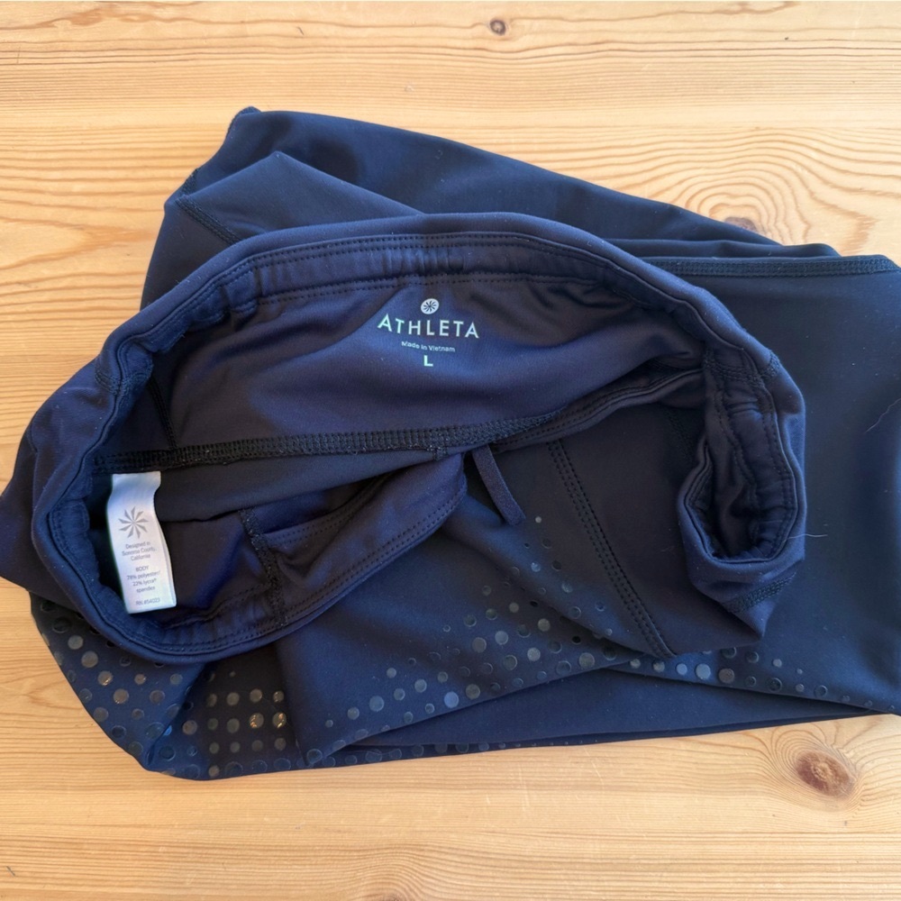 Athleta Midnight Black Active Leggings